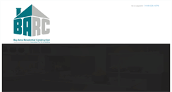 Desktop Screenshot of bayarearesidentialconstruction.com